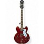 Used Epiphone rivera Red Hollow Body Electric Guitar Red