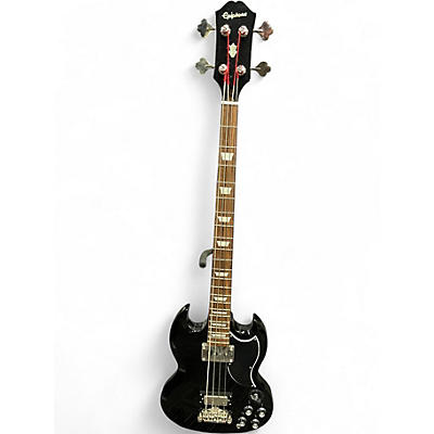 Used Epiphone sg bass Black Electric Bass Guitar