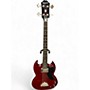 Used Epiphone sg bass Cherry Electric Bass Guitar Cherry