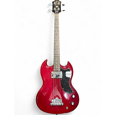 Used Epiphone sg bass red Electric Bass Guitar