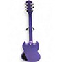 Used Epiphone sg custom puprple sparkle Solid Body Electric Guitar puprple sparkle