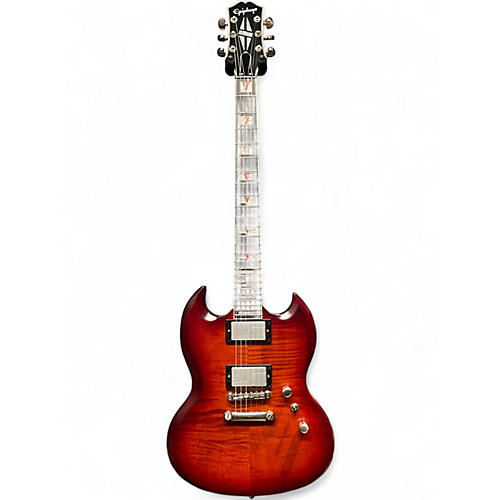 Used Epiphone sg prophecy  aged bengal tiger Solid Body Electric Guitar aged bengal tiger