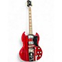 Used Epiphone sg vibrola Candy Apple Red Solid Body Electric Guitar Candy Apple Red