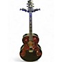 Used Epiphone sq 180 Black Acoustic Guitar Black