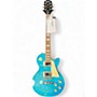 Used Epiphone standard les paul  Blue Solid Body Electric Guitar Blue