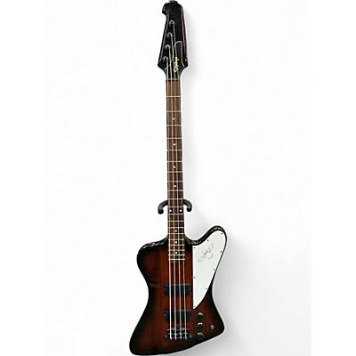 Used Epiphone thunderbird E1 Vintage Sunburst Electric Bass Guitar