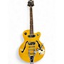 Used Epiphone wildkat Natural Hollow Body Electric Guitar Natural