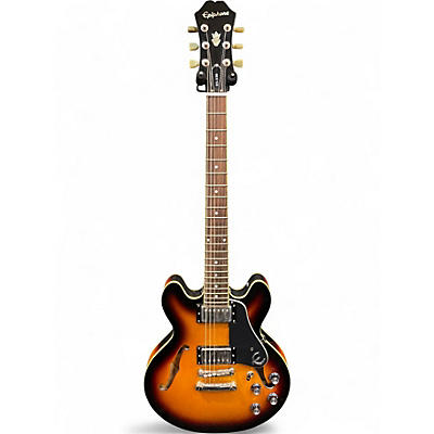 Used Epiphone ws339 3 Color Sunburst Hollow Body Electric Guitar