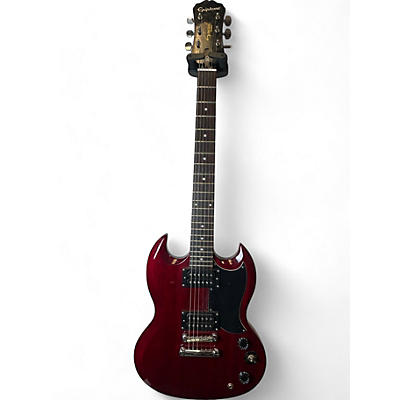 Epiphonehone Used Epiphonehone sg Wine Red Solid Body Electric Guitar