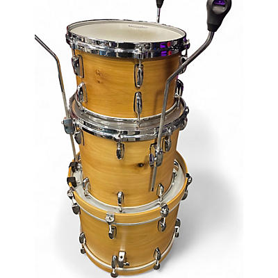 Used Erie Drums 3 Piece 3pc Double-Ply Bop Kit Natural Drum Kit
