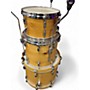 Used Erie Drums 3 Piece 3pc Double-Ply Bop Kit Natural Drum Kit Natural