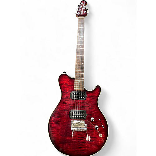 Used Ernie Ball Music Man 25TH ANNIVERSARY RED Solid Body Electric Guitar RED