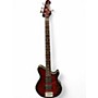 Used Ernie Ball Music Man 25th Anniversary Reflex Bass 4 HH Venetian Red Burst Electric Bass Guitar Venetian Red Burst