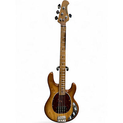 Used Ernie Ball Music Man 40TH Anniversary StingRay "Old Smoothie  CHOCOLATE BURST Electric Bass Guitar