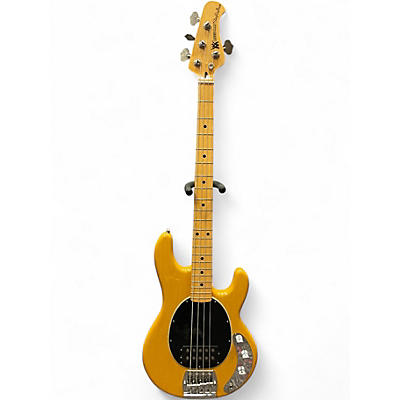 Used Ernie Ball Music Man 40TH Anniversary StingRay Old Smoothie Natural Electric Bass Guitar