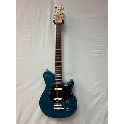 Ernie Ball Music Man Used Ernie Ball Music Man AXIS SPORT Blue Solid Body Electric Guitar