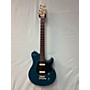 Used Ernie Ball Music Man Used Ernie Ball Music Man AXIS SPORT Blue Solid Body Electric Guitar Blue