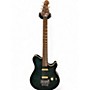 Used Ernie Ball Music Man AXIS  YUCATAN BLUE QUILT Solid Body Electric Guitar YUCATAN BLUE QUILT