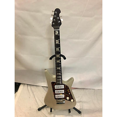 Ernie Ball Music Man Used Ernie Ball Music Man Albert Lee Signature Bfr White Blonde Solid Body Electric Guitar