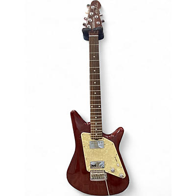 Used Ernie Ball Music Man Albert Lee Signature TRANS WALNUT Solid Body Electric Guitar