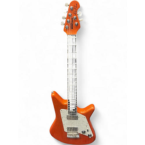 Used Ernie Ball Music Man Albert Lee Signature Tremolo ORANGE CRUSH Solid Body Electric Guitar ORANGE CRUSH