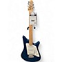 Used Ernie Ball Music Man Albert Lee Signature Tremolo Translucent Blue Solid Body Electric Guitar Translucent Blue