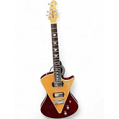 Used Ernie Ball Music Man Armada Red Solid Body Electric Guitar