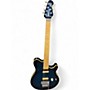 Used Ernie Ball Music Man Axis Blue Solid Body Electric Guitar Blue