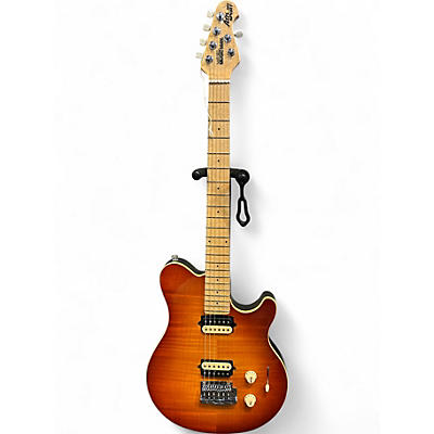 Used Ernie Ball Music Man Axis Super Sport 2 Tone Sunburst Solid Body Electric Guitar