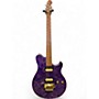 Used Ernie Ball Music Man Axis Super Sport HH Trans Purple Solid Body Electric Guitar Trans Purple