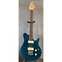 Used Ernie Ball Music Man Used Ernie Ball Music Man Axis Super Sport Trans Blue Solid Body Electric Guitar Trans Blue