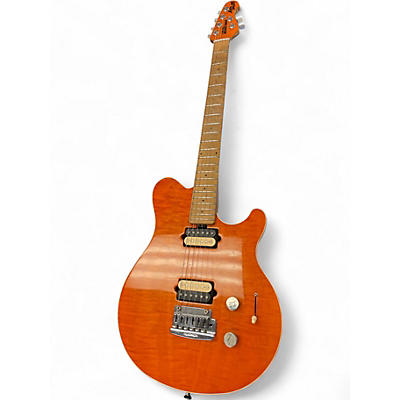 Used Ernie Ball Music Man Axis Super Sport Trans Gold Solid Body Electric Guitar
