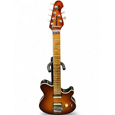 Used Ernie Ball Music Man Axis Tobacco Burst Solid Body Electric Guitar
