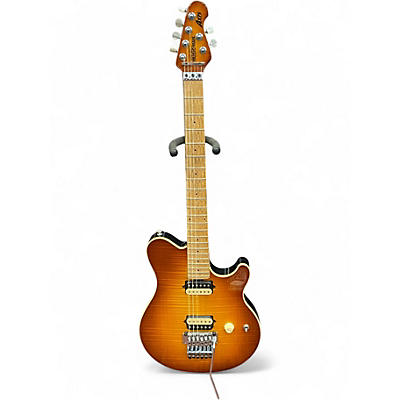 Used Ernie Ball Music Man Axis Tobacco Sunburst Solid Body Electric Guitar