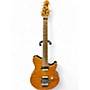 Used Ernie Ball Music Man Axis Trans Amber Solid Body Electric Guitar Trans Amber