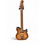 Used Ernie Ball Music Man Axis Trans Amber Solid Body Electric Guitar Trans Amber