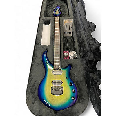 Used Ernie Ball Music Man BFR Majesty John Petrucci (signed) Arctic Aurora Solid Body Electric Guitar