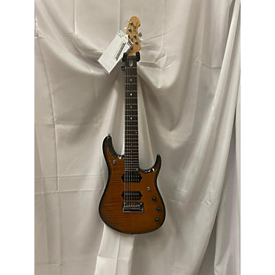 Ernie Ball Music Man Used Ernie Ball Music Man BFR Petrucci 7 String Tobacco Burst Solid Body Electric Guitar