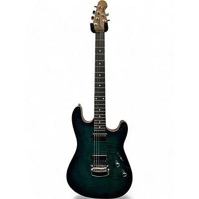 Ernie Ball Music Man Used Ernie Ball Music Man BFR Sabre Limited-Edition Blue Dream Solid Body Electric Guitar