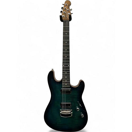 Ernie Ball Music Man Used Ernie Ball Music Man BFR Sabre Limited-Edition Blue Dream Solid Body Electric Guitar Blue Dream