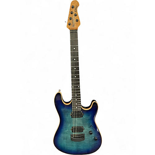 Used Ernie Ball Music Man BFR Sabre Limited-Edition Blue Dream Solid Body Electric Guitar Blue Dream
