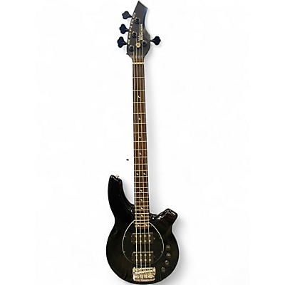 Used Ernie Ball Music Man Bongo 4 HH Black Electric Bass Guitar