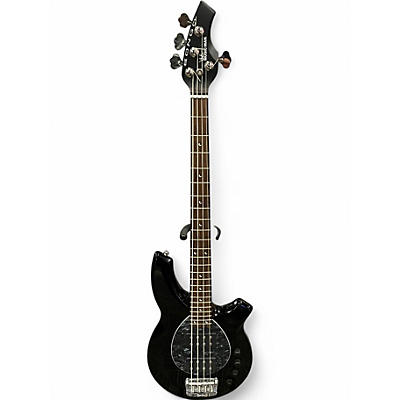 Used Ernie Ball Music Man Bongo 4 String Black Electric Bass Guitar
