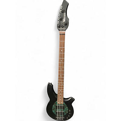 Used Ernie Ball Music Man Bongo 4 String Black Electric Bass Guitar