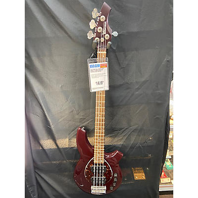 Ernie Ball Music Man Used Ernie Ball Music Man Bongo 4 String Burgundy Electric Bass Guitar