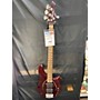 Used Ernie Ball Music Man Used Ernie Ball Music Man Bongo 4 String Burgundy Electric Bass Guitar Burgundy