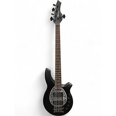 Used Ernie Ball Music Man Bongo 5 HH Black Electric Bass Guitar