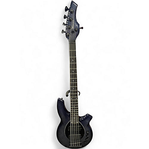 Used Ernie Ball Music Man Bongo 5 HH eclipse sparkle Electric Bass Guitar eclipse sparkle