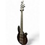 Used Ernie Ball Music Man Bongo 6 HH Stealth Black Electric Bass Guitar Stealth Black