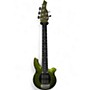 Used Ernie Ball Music Man Bongo 6 String GREEN Electric Bass Guitar GREEN